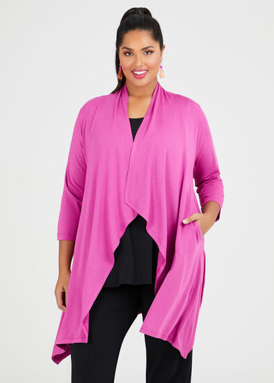 Plus Size Bamboo Muse Cardigan