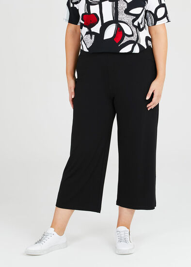 Plus Size Bamboo Culotte Pant