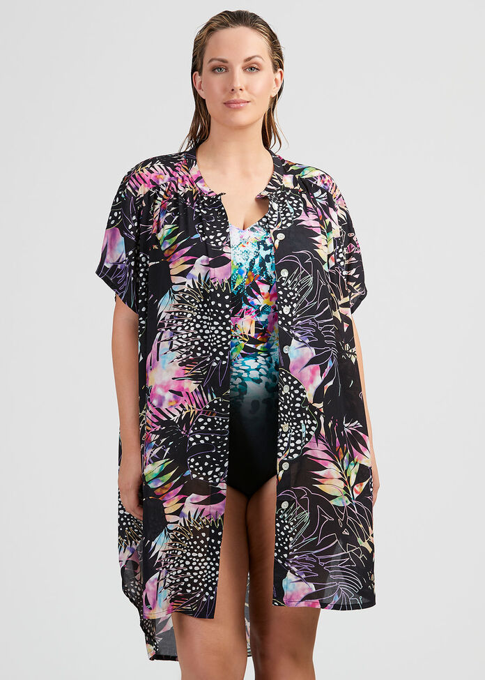 Modal Tropics Cover Up, , hi-res