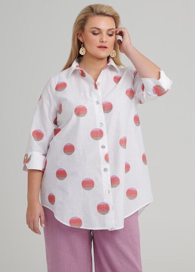 Plus Size Sunset Spot Shirt