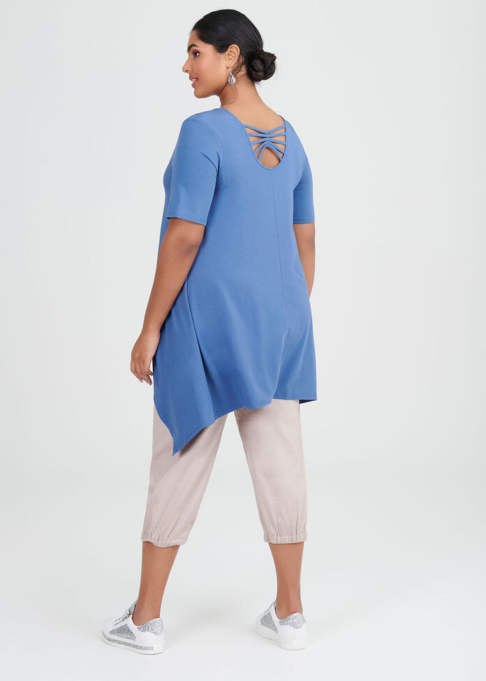 Bamboo Love Blue Tunic, , hi-res