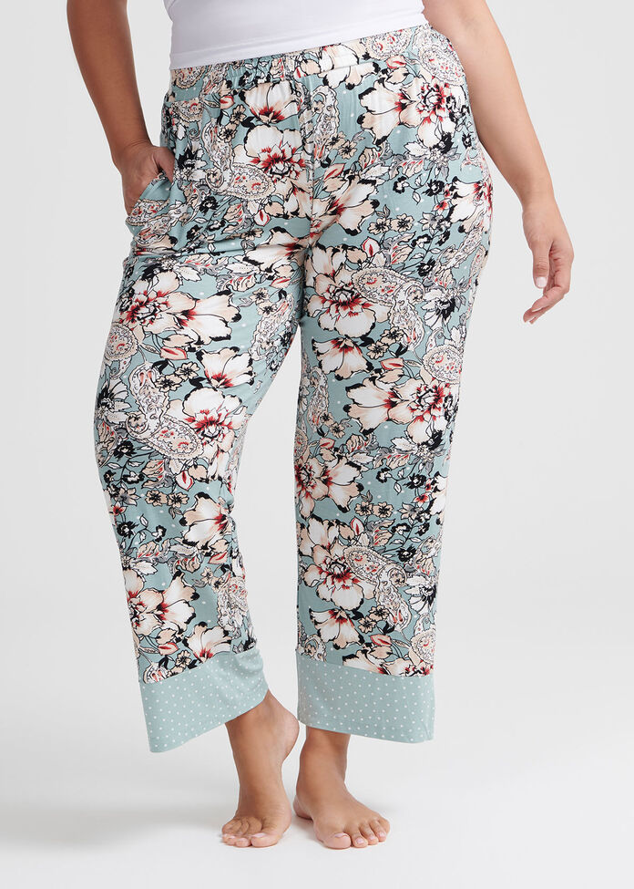 Boudoir Blooms Pj Pant, , hi-res