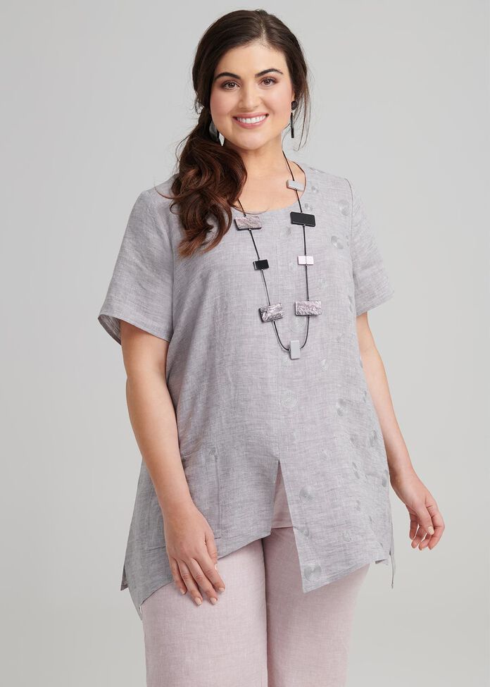 Mantra Linen Top, , hi-res