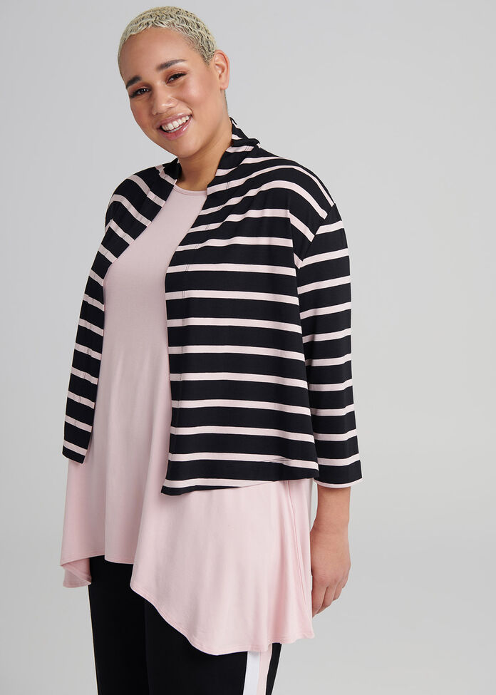 Stripey Days Cardi, , hi-res