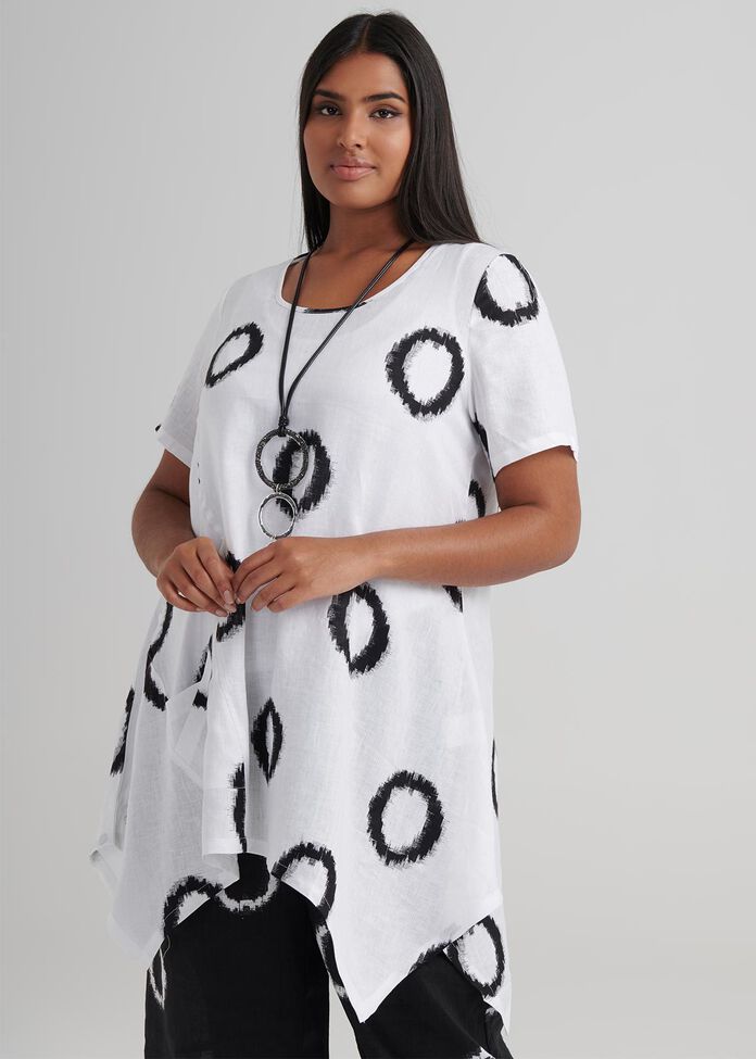 Toto Linen Tunic, , hi-res