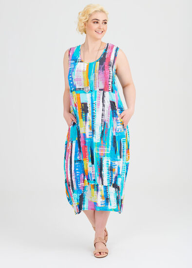 Plus Size Prism Modal Dress