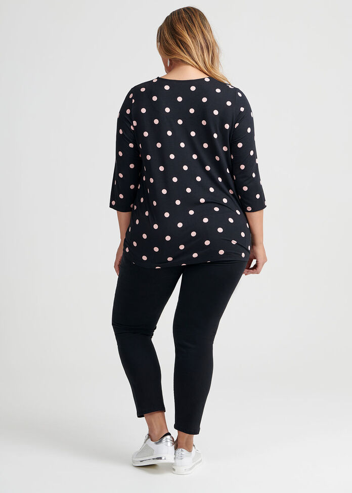 Bamboo Side Knot Top, , hi-res