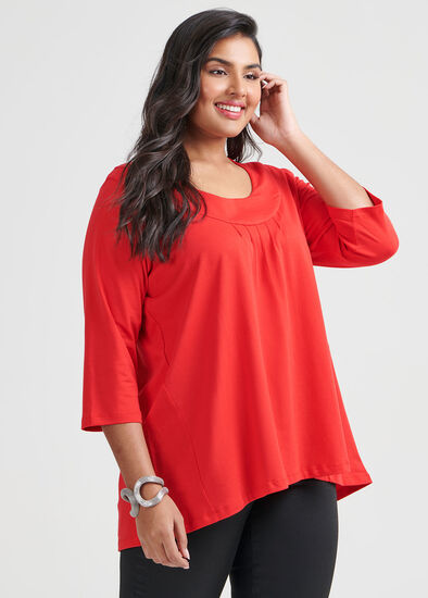 Plus Size Sophia Cotton Top