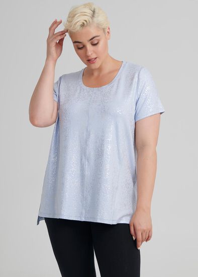 Plus Size Reflective Active Tee