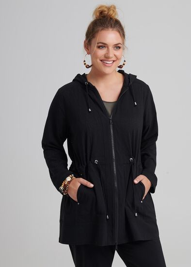 Plus Size Destiny Hooded Jacket