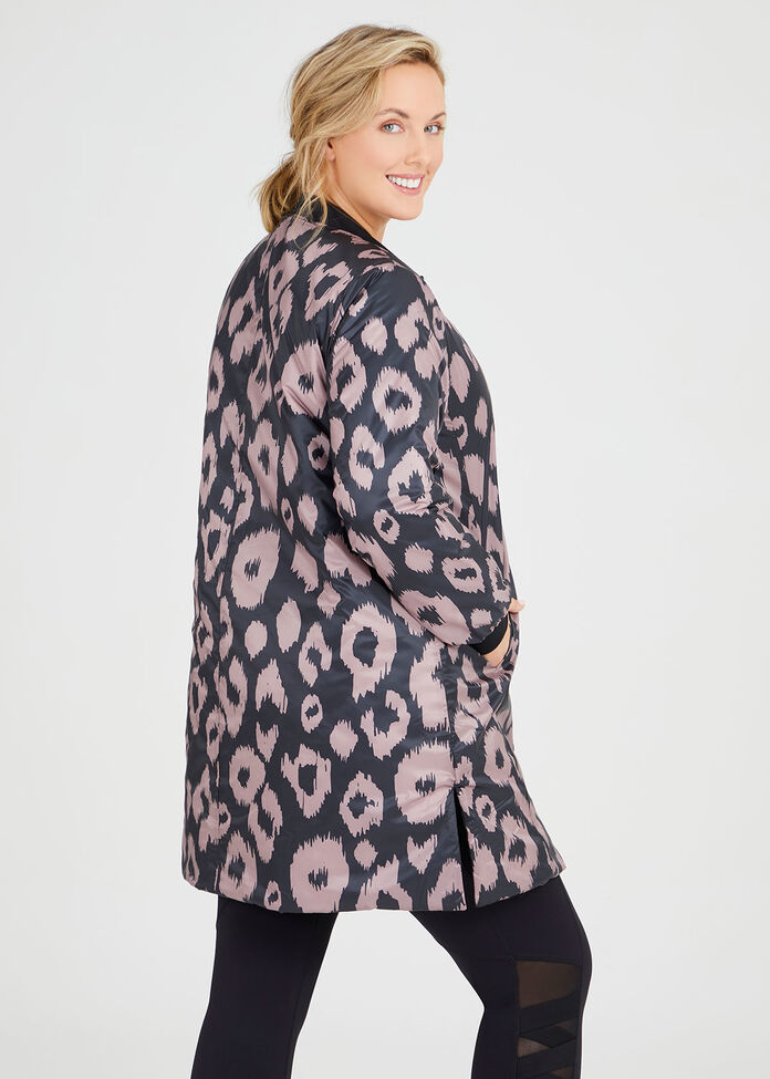 Reversible Ikat Jacket, , hi-res