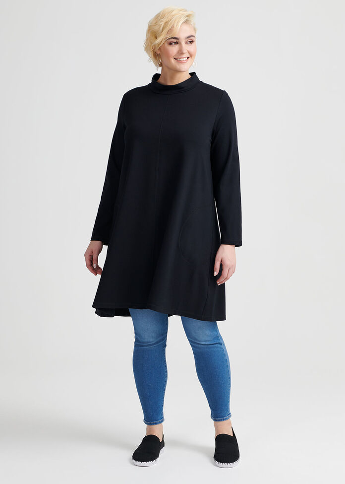 Coco Mock Neck Tunic, , hi-res