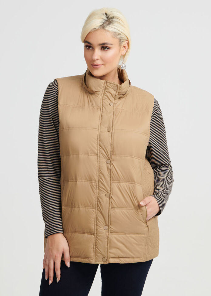 Time Traveller Puffer Vest, , hi-res