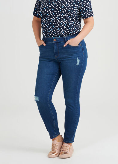 Plus Size Bamboo Lana 7/8 Jean