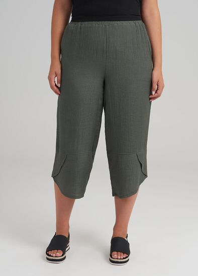 Plus Size Urban Crop Pant