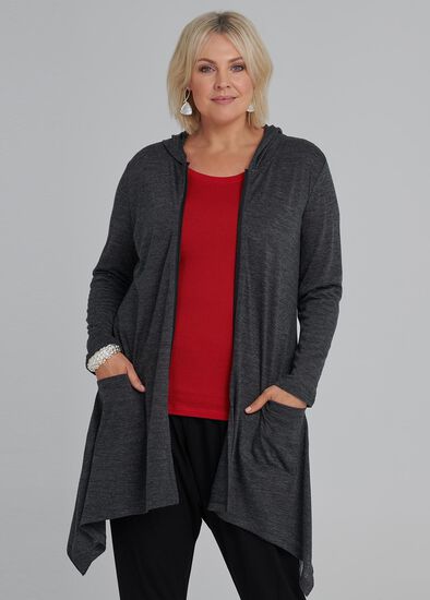 Plus Size Aspen Wool Cardi