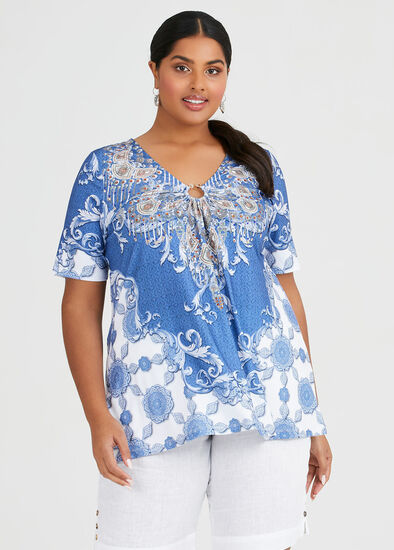 Plus Size Nusa Dua Resort Top