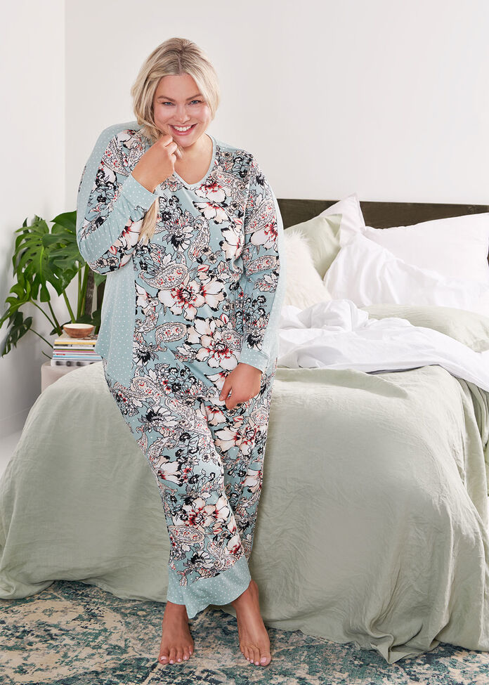 Boudoir Blooms Pj Pant, , hi-res