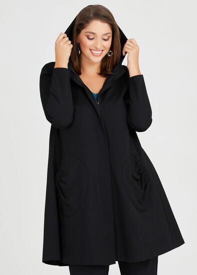 Plus Size Bamboo Ponte Commotion Jacket