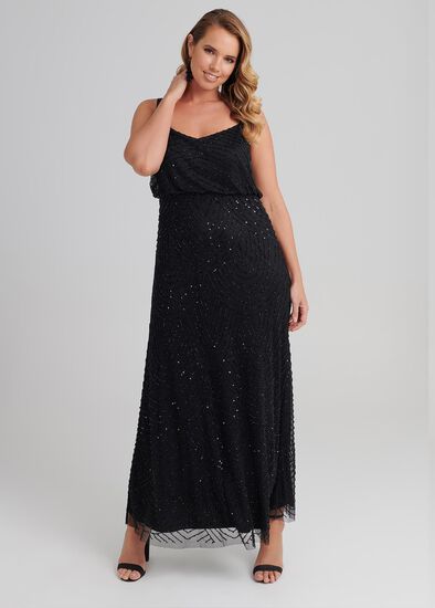 Plus Size Hot Shot Maxi Dress