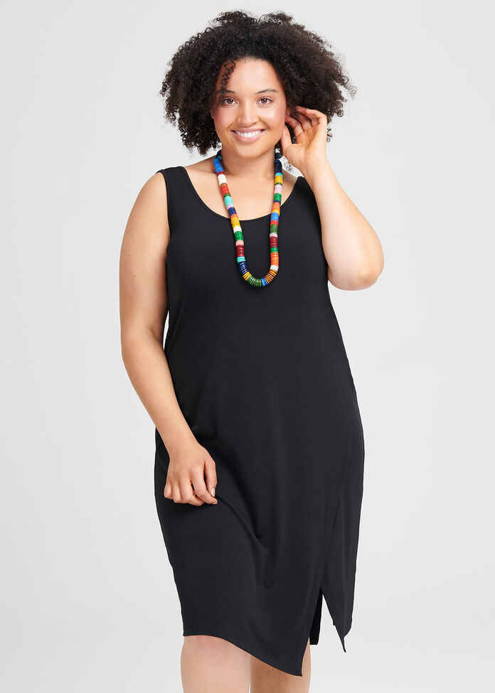 Luna Easy Angle Slip Dress, , hi-res