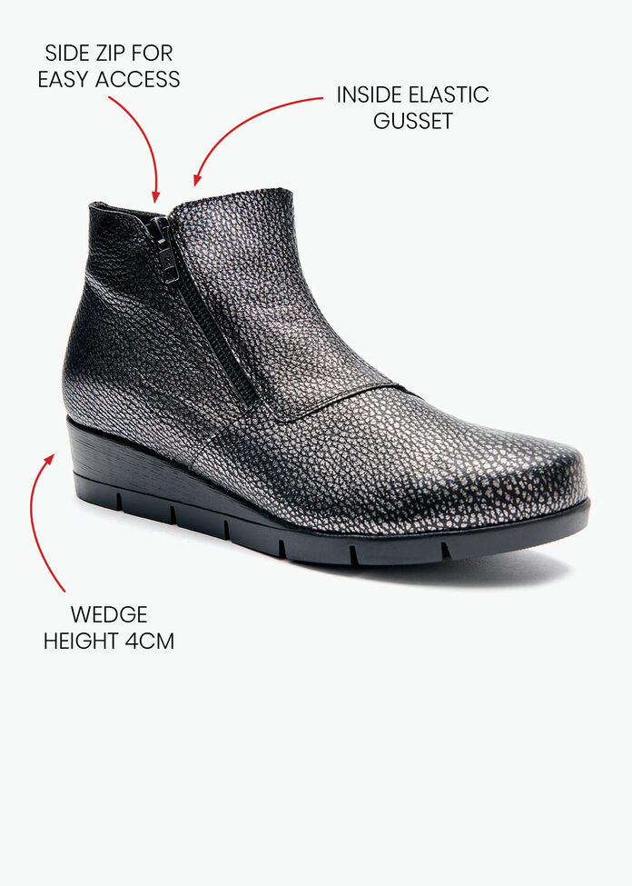 Pablo Pebble Ankle Boot, , hi-res