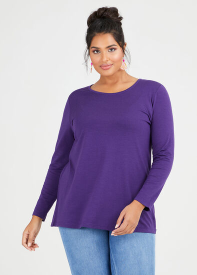 Plus Size Wool Bamboo Top