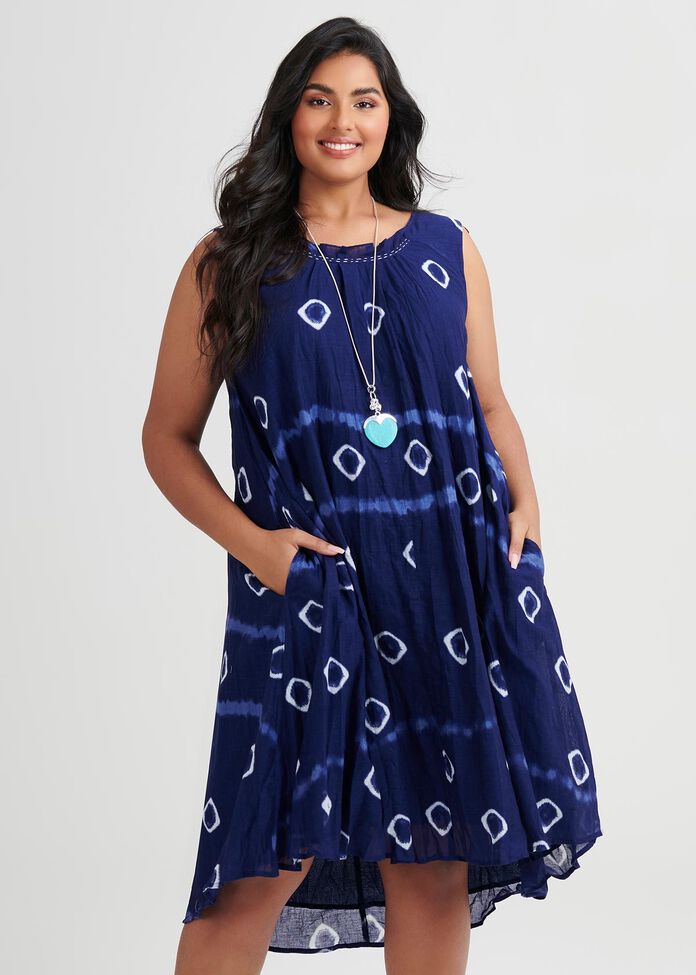 Cotton Happy Feelings Dress, , hi-res