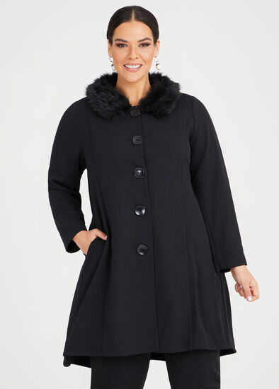 Plus Size Victoria Dress Coat