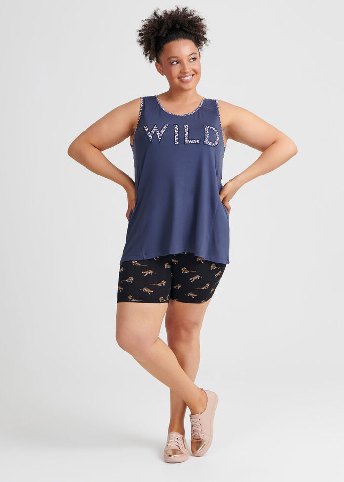 Bamboo Wild Layered Tank, , hi-res