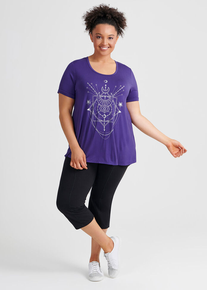 Yoga Organic Crop Pant, , hi-res