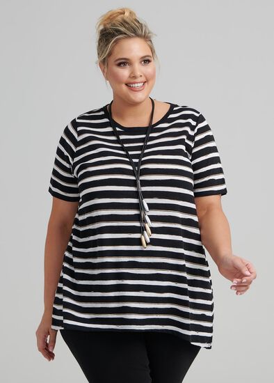 Plus Size High Low Luxe Top