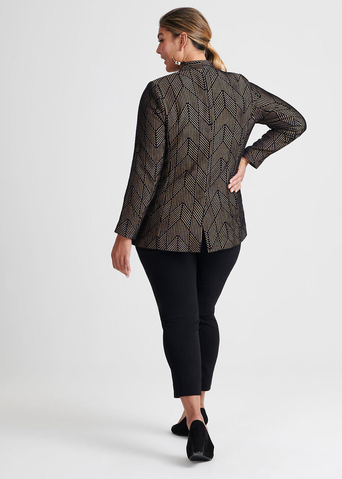 Chevron Chenille Jacket, , hi-res