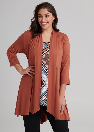 Plus Size Bamboo Ultimate Cardi