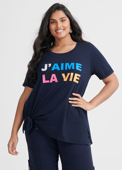 Plus Size Organic Jaime La Vie Top