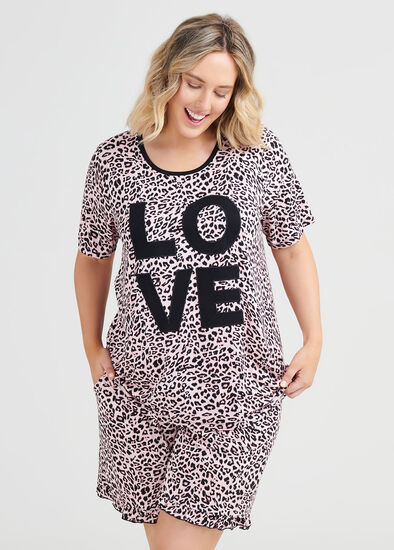 Plus Size Wild Bamboo Pj Top