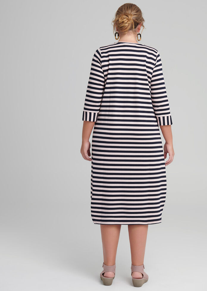 Along The Stripes Dress, , hi-res