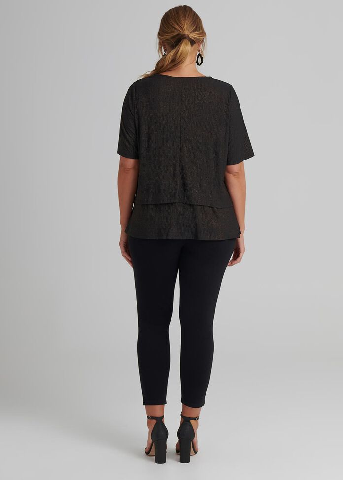 Shimmer Knot Top, , hi-res