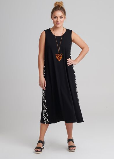 Plus Size Animal Maxi Dress