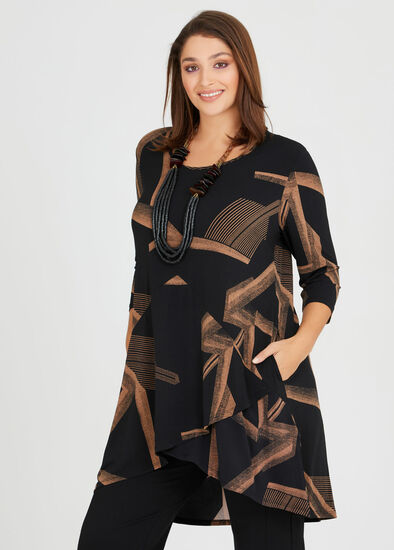 Plus Size Bold Play Tunic