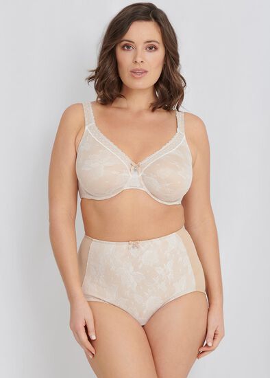 Plus Size Smooth Lace Bra