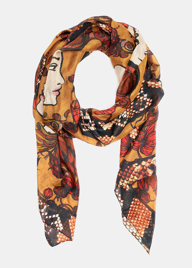 Wild Child Silk Scarf