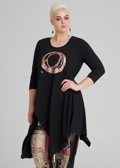 Plus Size Star Eclipse Tunic