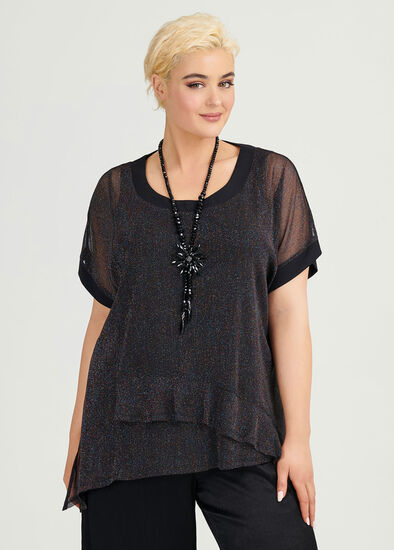 Plus Size High Drama Top