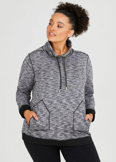 Plus Size Active Textured Top