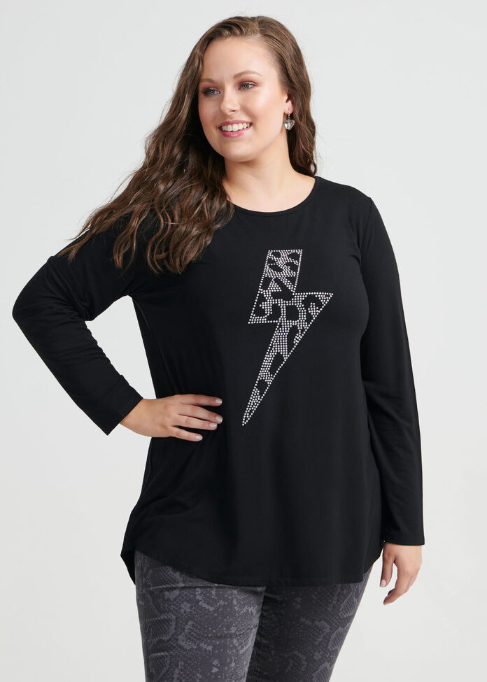 Animal Bolt Bamboo Top, , hi-res