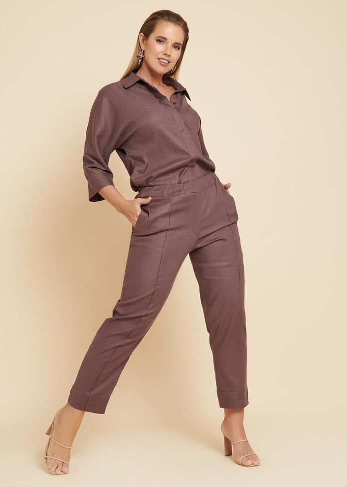 Hana Linen Pant, , hi-res