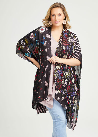 Ditsy Floral Cape