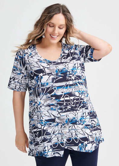 Plus Size Bamboo Malolo Tunic