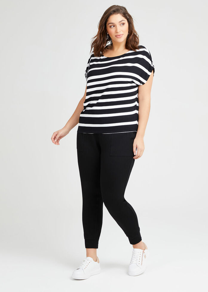 Bamboo Stripe Top, , hi-res